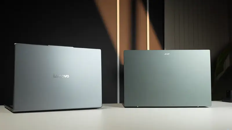 Acer Aspire Go 15 Vs Lenovo Ideapad Slim 3 - Design e construção: quem aguenta o tranco da rotina?