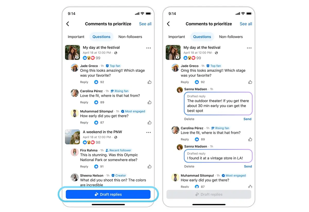 Facebook lança um novo app de IA para criadores 2 Facebook lança um novo app de IA para criadores