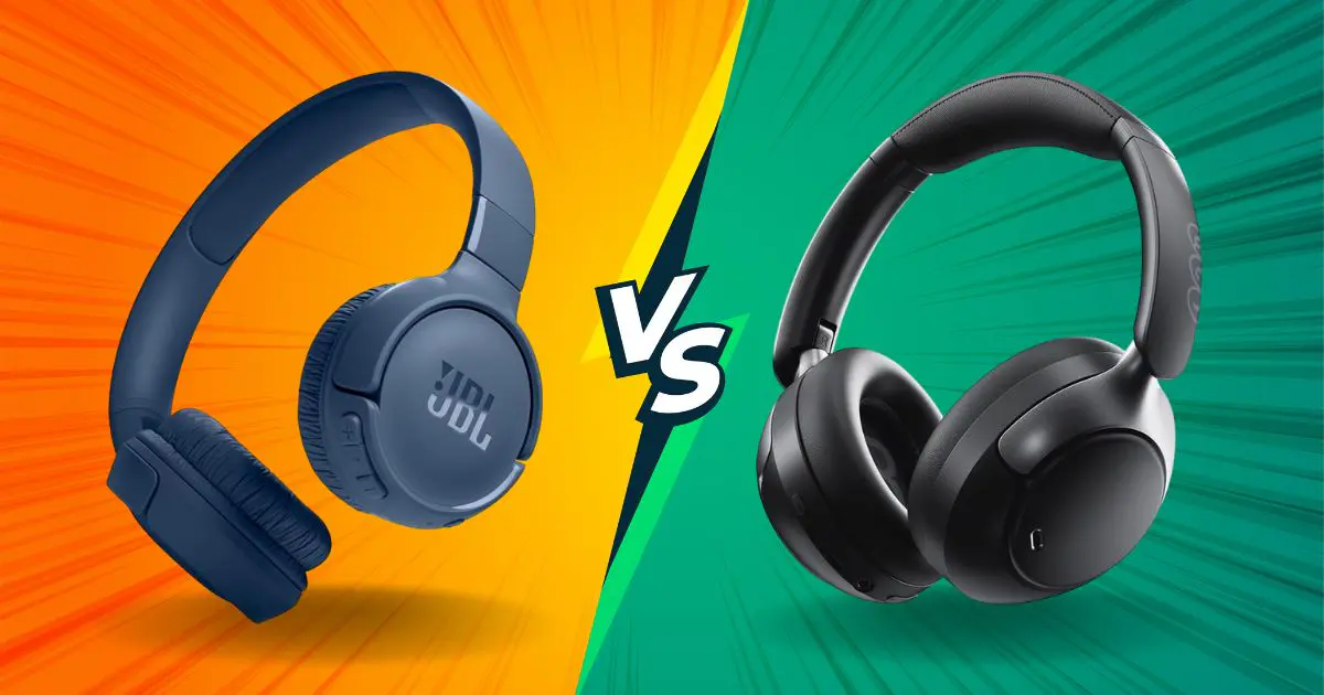 JBL Tune 520BT vs QCY H3 Pro - Comparativo 2026