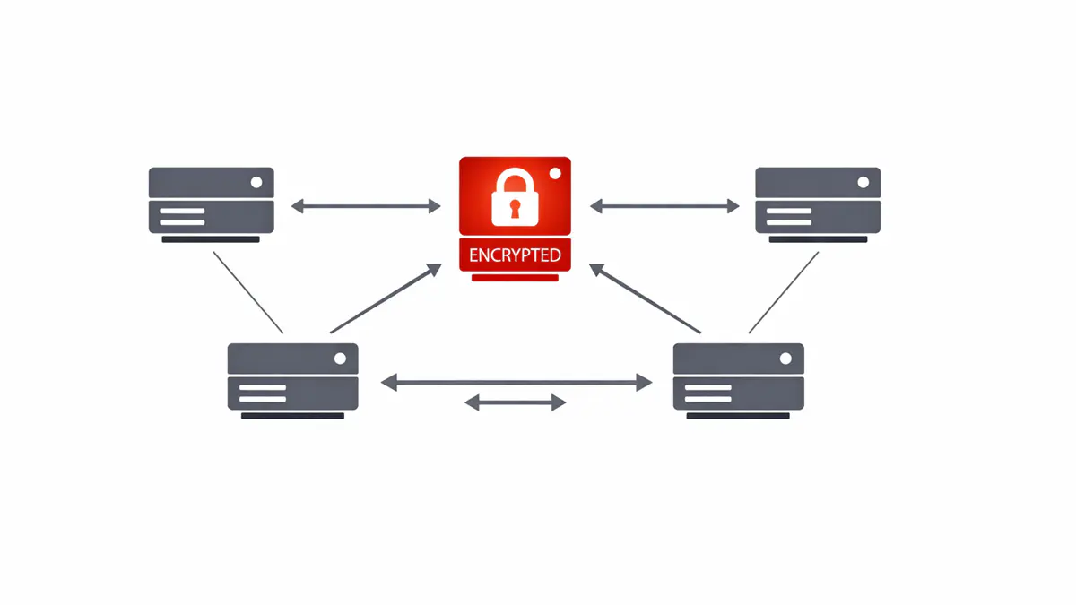O que é Ransomware e como se proteger de verdade 1 Diagrama de ataque ransomware mostrando movimento lateral entre servidores e criptografia de dados na rede corporativa