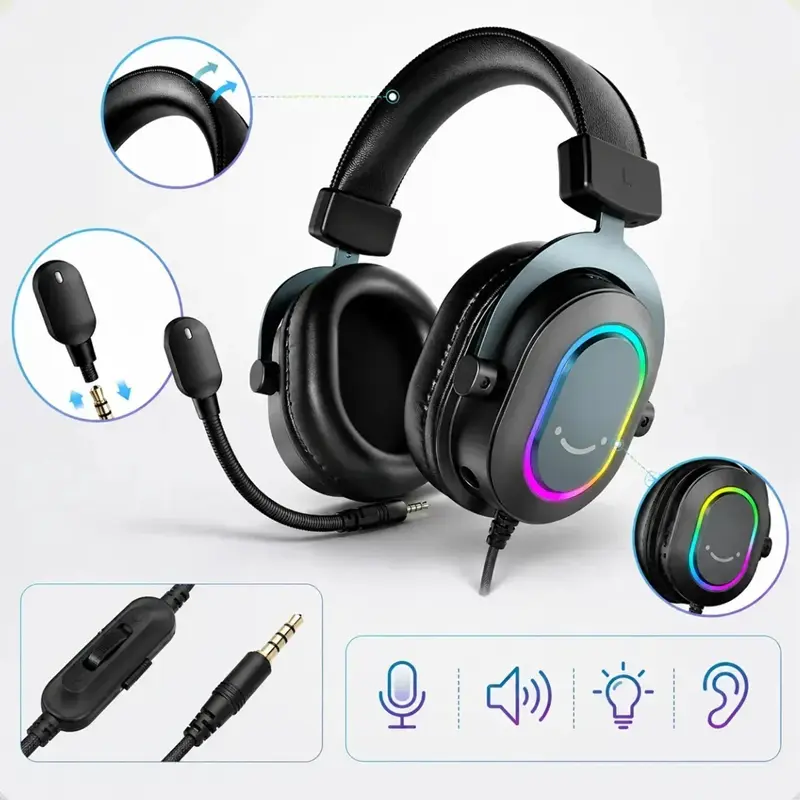 Fifine H6 é Realmente o Melhor Custo-benefício em 2026? 2 Headset Gamer Fifine H6