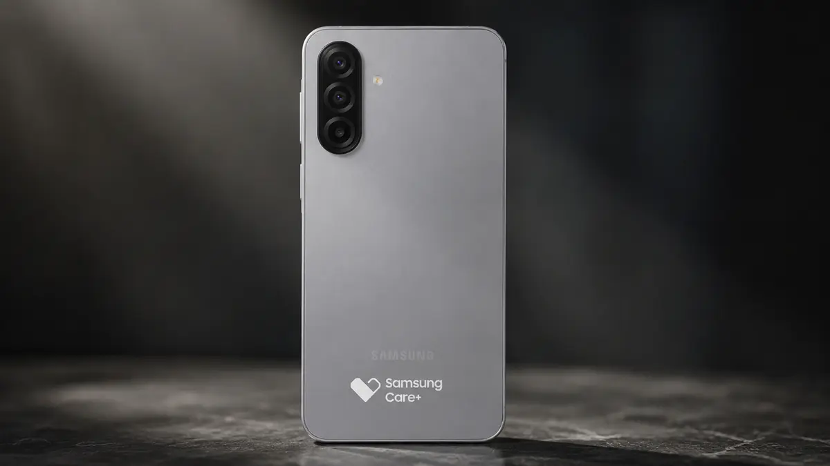 Celular bom e barato até 1000 reais Galaxy A17 em fundo cinemátic.