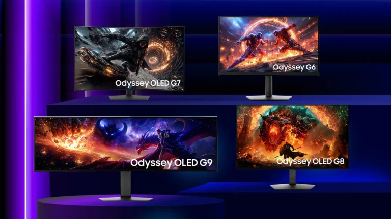 Samsung revela na Gamescom 2026 os monitores Odyssey 2027