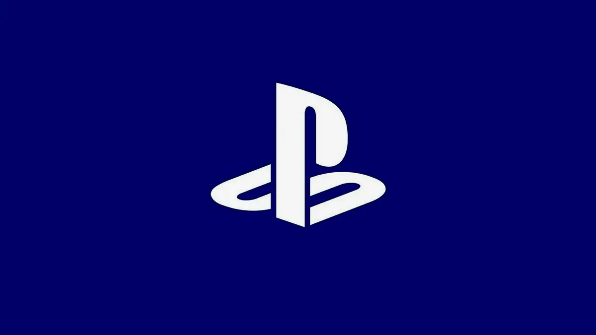 logo da ps store em um fundo azul