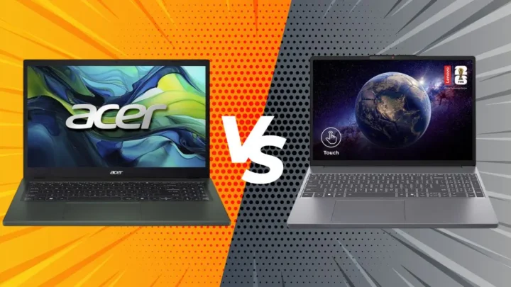 Acer Aspire Go 15 vs Lenovo ideapad slim 3