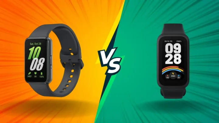 Galaxy Fit 3 vs Mi Band 9 Active