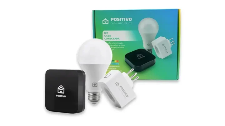 Kit Casa Conectada Lite Positivo Casa Inteligente é bom?