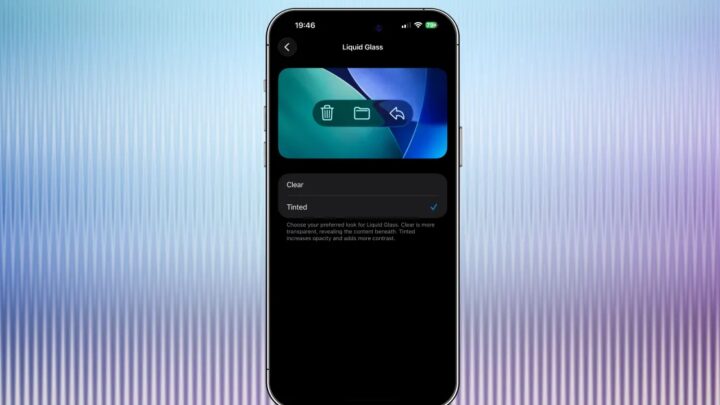 iOS 26.1 permite ajustar o Liquid Glass e já foi lançado