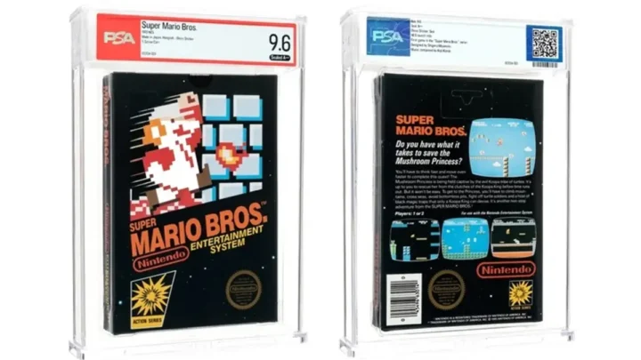 Cartucho raro de Super Mario Bros. é vendido por US$ 3 milhões