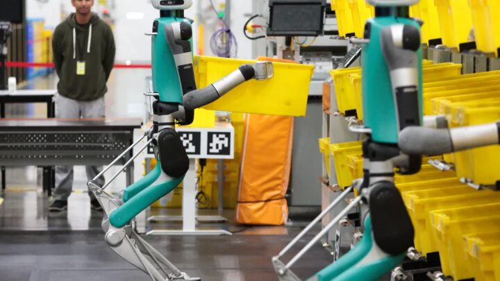Amazon pode substituir 600 mil empregos por robôs