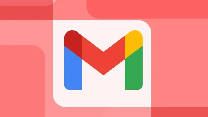 Imagem ilustrativa logo do Gmail em um fundo neutro.