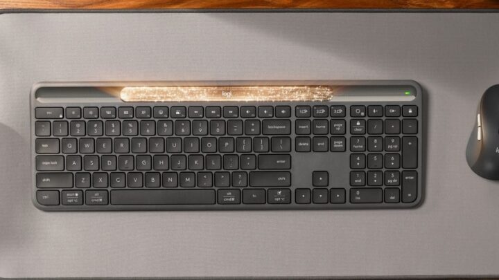 Novo teclado solar da Logitech tem botão de IA