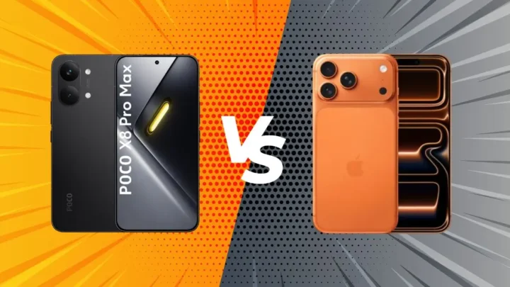 iPhone 17 Pro Max vs Poco X8 Pro Max