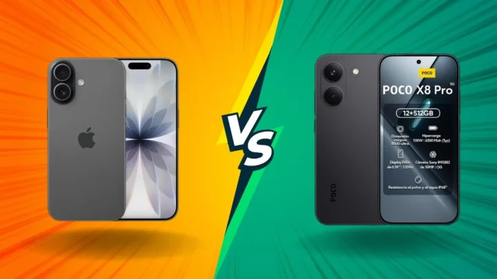 Poco X8 Pro vs iPhone 17