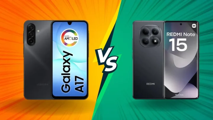 Galaxy A17 vs Redmi Note 15